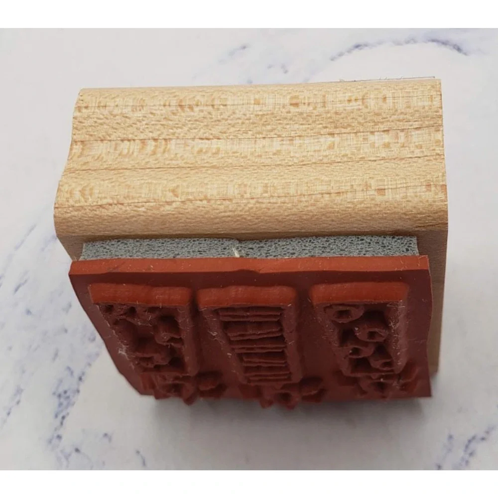 Stampin' Up! Happy Birthday Candles Wood Mounted Rubber Stamp